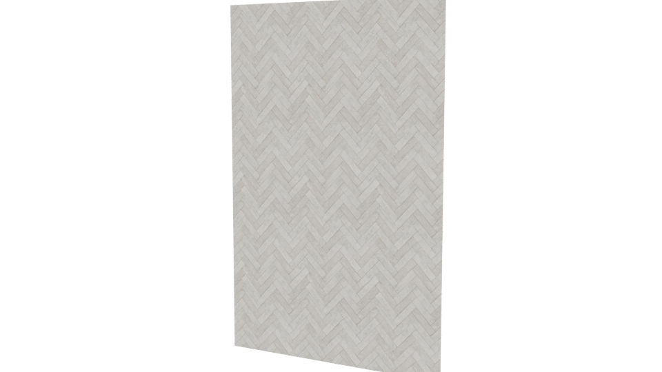 Elegant Herringbone Wall Panel 3D - Professional 3D Model Render 12