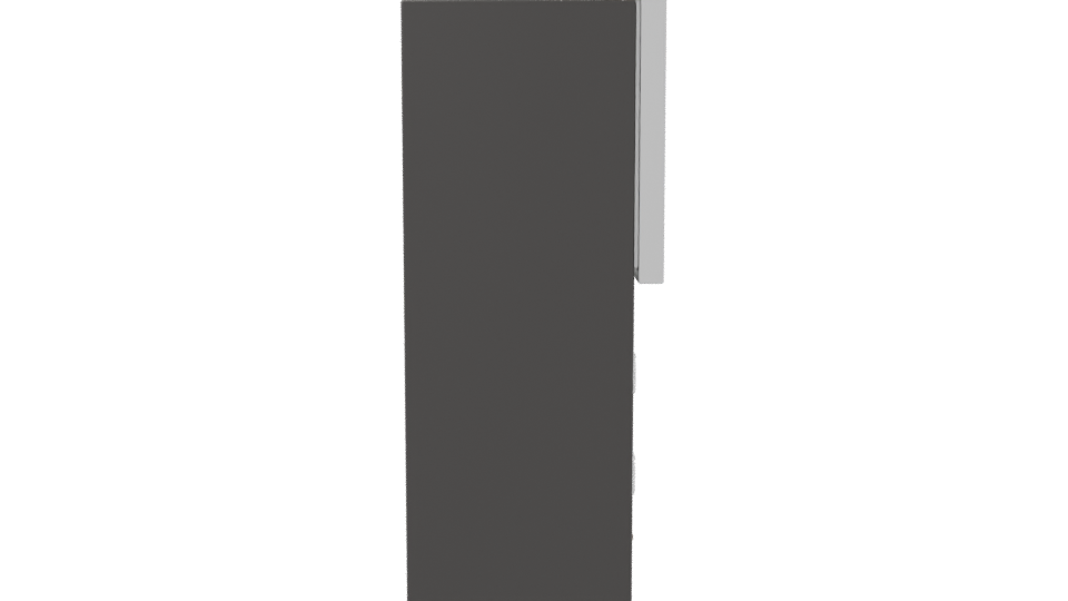 Sleek Modern Refrigerator 3D Model - Professional 3D Model Render 8