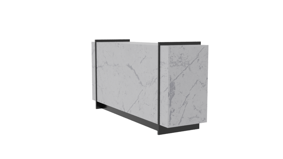Elegant Minimalist Credenza 3D Model - Professional 3D Model Render 7