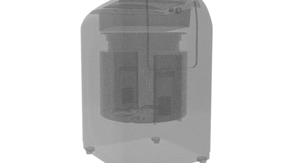 Automatic Washing Machine 3D Model - Professional 3D Model Render 4