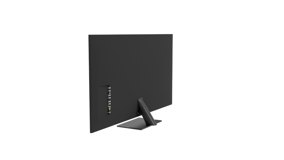 Sleek Modern TV Display 3D - Professional 3D Model Render 3