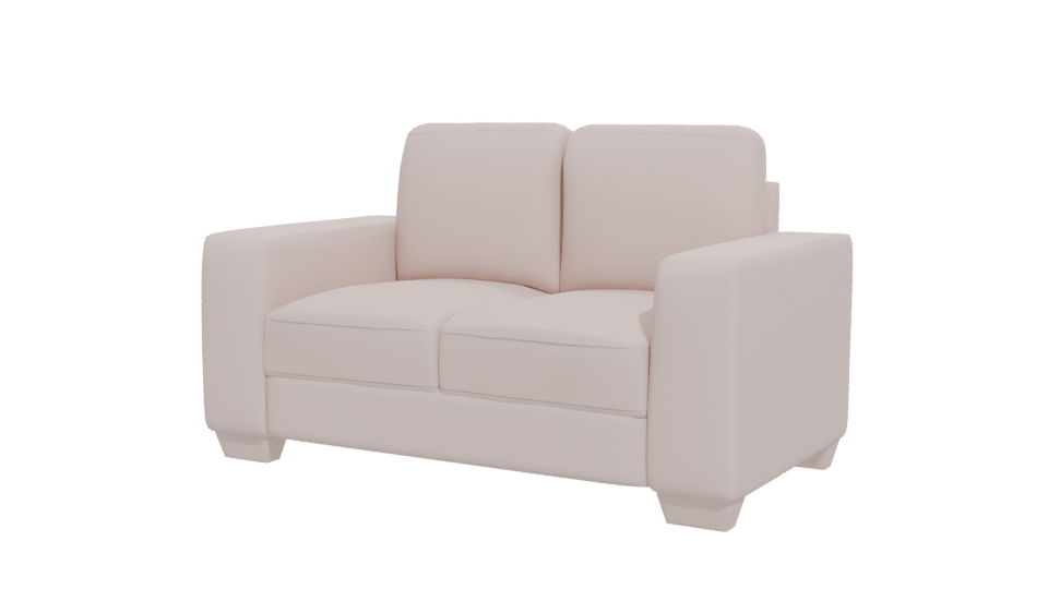 Elegant Minimalist Sofa 3D Model - Professional 3D Model Render 12