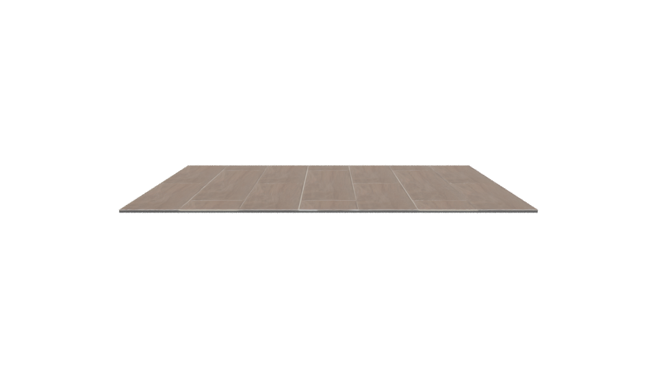 Stylish Wooden Floor Panel 3D - Professional 3D Model Render 2