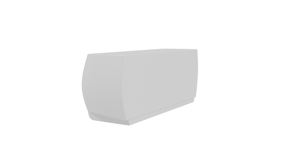 Sleek Modern Air Conditioning Unit - Professional 3D Model Render 3