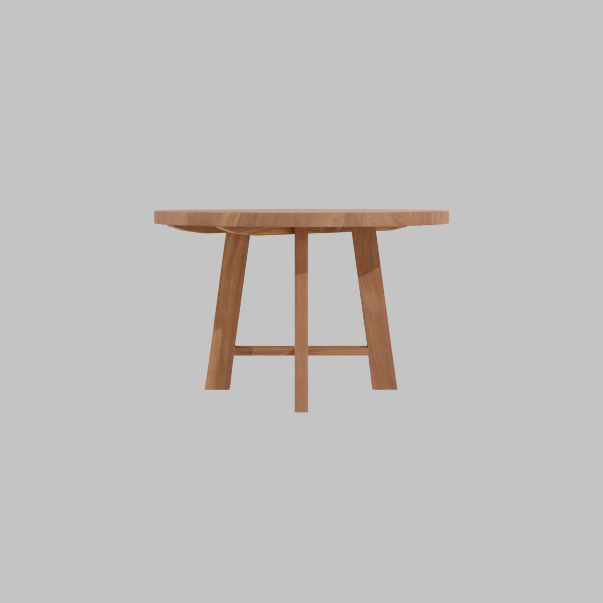 Zefiri Round Dining Table - Brass brushed