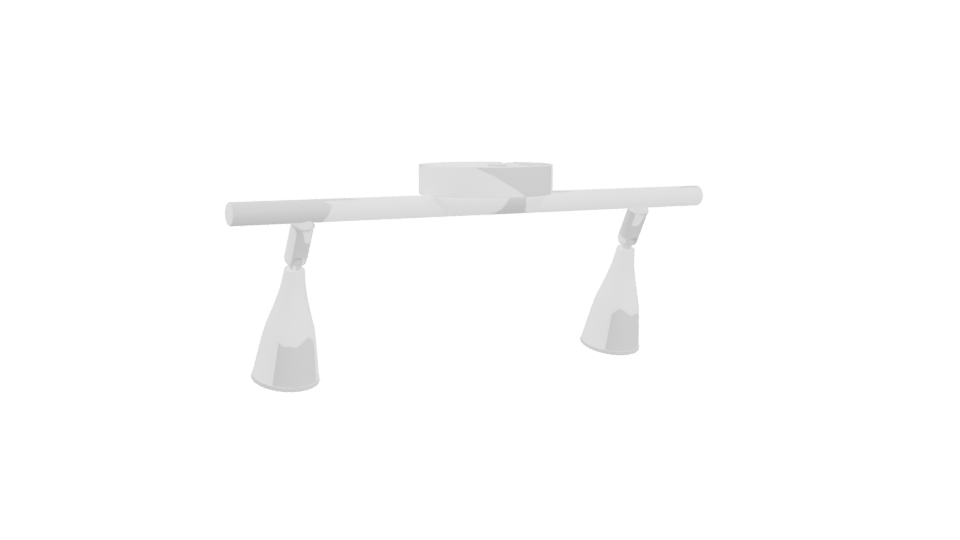 Stylish Modern Lighting Fixture 3D - Professional 3D Model Render 4