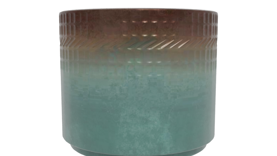 Stylish Decorative Planter 3D - Professional 3D Model Render 12