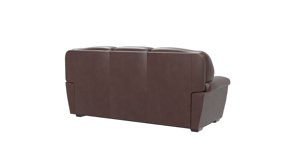 Premium Leather Sofa Model 3D - Professional 3D Model Render 6