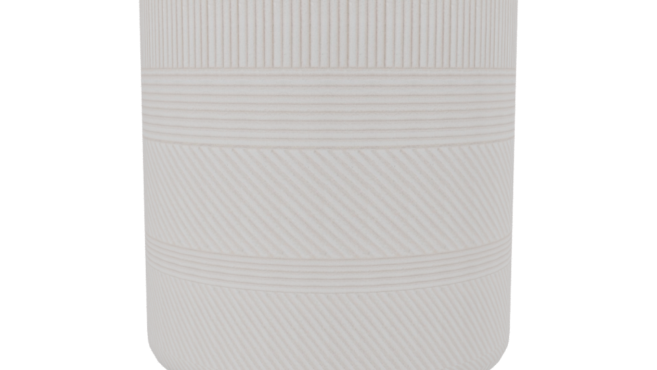 Macetero Fibra Line Sand 3D Model - Professional 3D Model Render 2