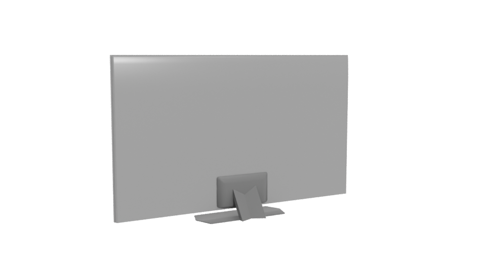 Television 3D Model for Visualization - Professional 3D Model Render 4