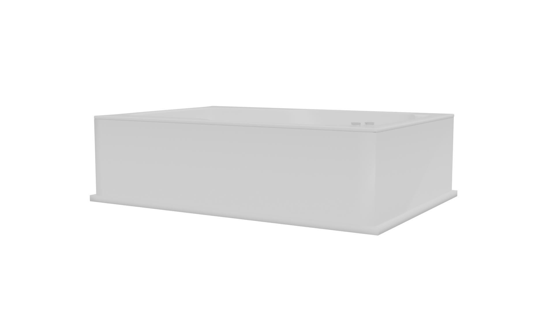 Elegant Modern Bathtub 3D Model - Professional 3D Model Render 12