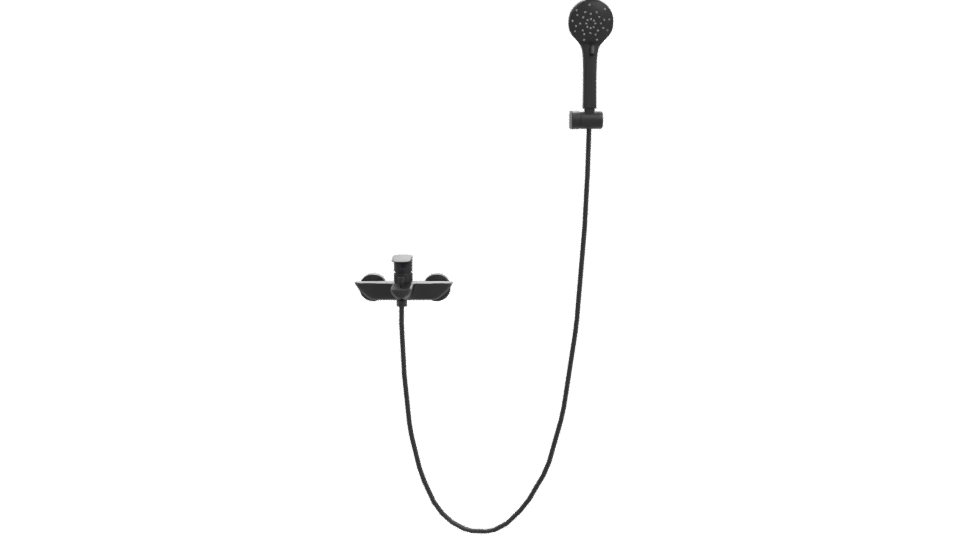 Stylish Shower Head 3D Model - Professional 3D Model Render 11