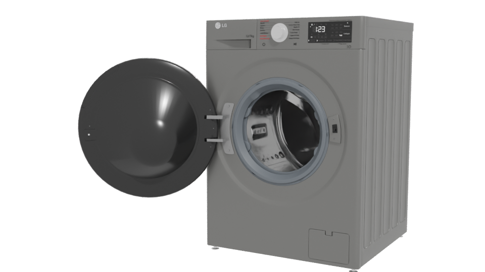 High-Efficiency Washer Model 3D - Professional 3D Model Render 12