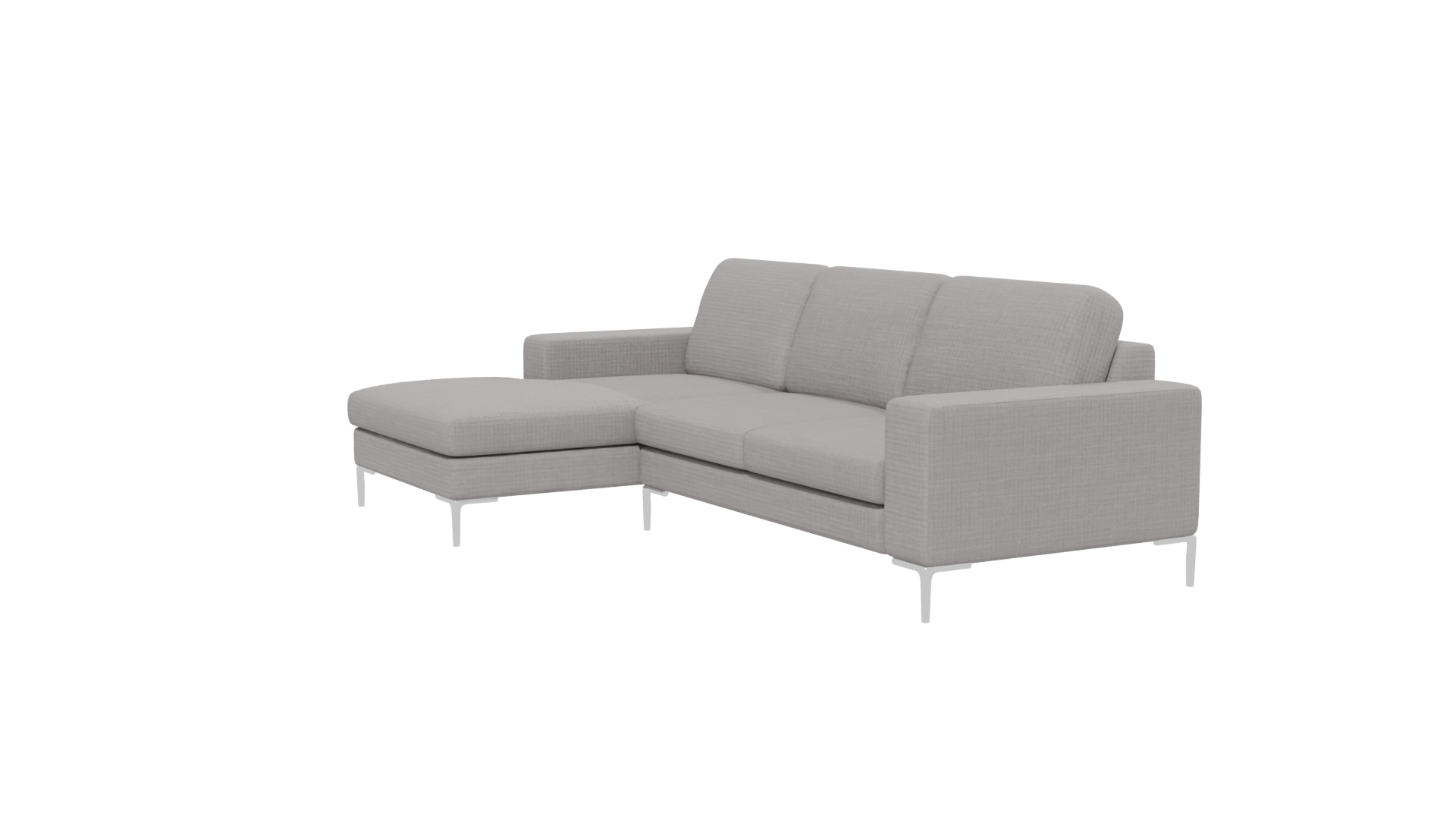 Contemporary L-Shaped Sofa 3D - Professional 3D Model Render 13