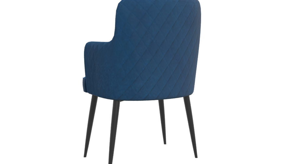 Contemporary Harper Accent Chair 3D - Professional 3D Model Render 4
