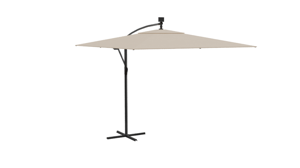 Stylish Outdoor Umbrella 3D Model - Professional 3D Model Render 13
