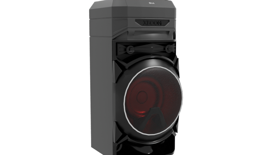 High-Performance Audio Speaker System 3D Model - Professional 3D Model Render 10