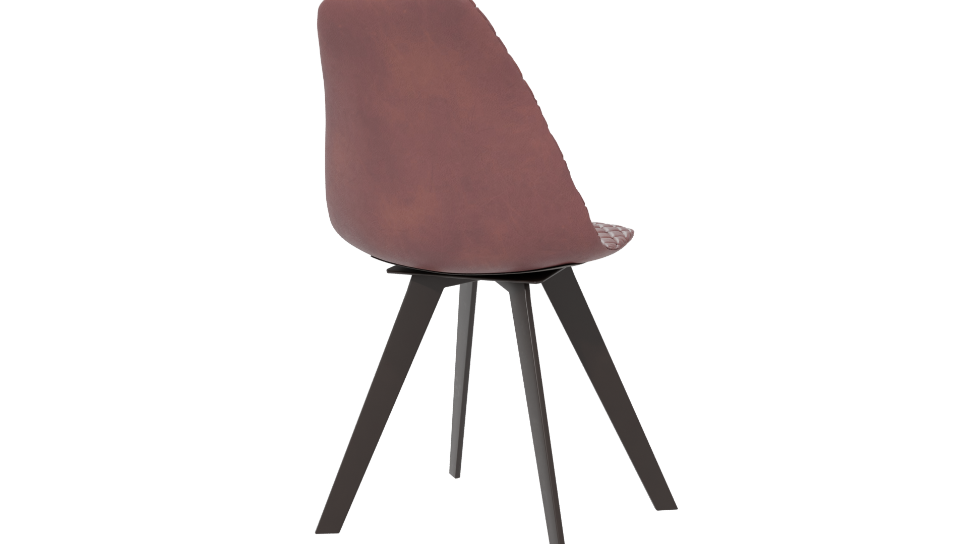 Stylish Textured Dining Chair Model - Professional 3D Model Render 21