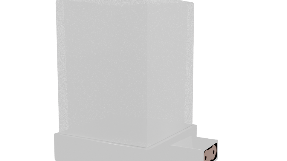 Minimalist Display Stand 3D Model - Professional 3D Model Render 3