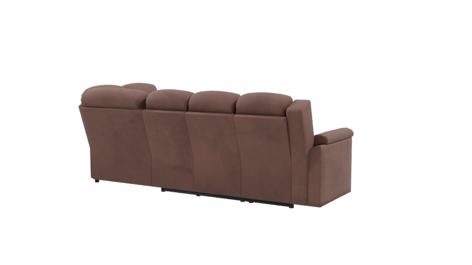 Stylish Modern Beige Sofa Set 3D Model - Professional 3D Model Render 9
