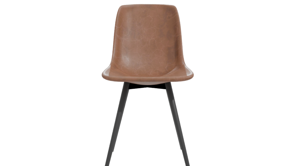 Stylish Modern Dining Chair 3D - Professional 3D Model Render 11