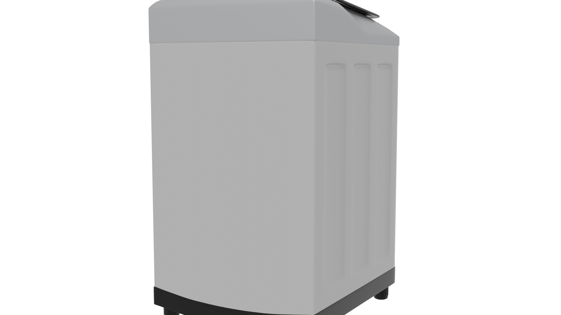 Stylish Top-Loading Washing Machine - Professional 3D Model Render 6