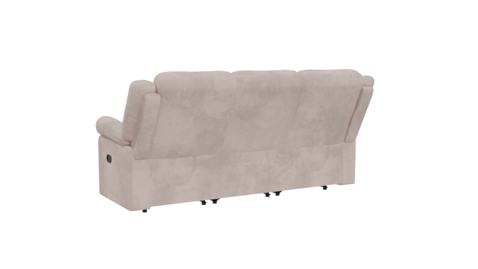 Stylish Reclining Sofa Model - Professional 3D Model Render 4