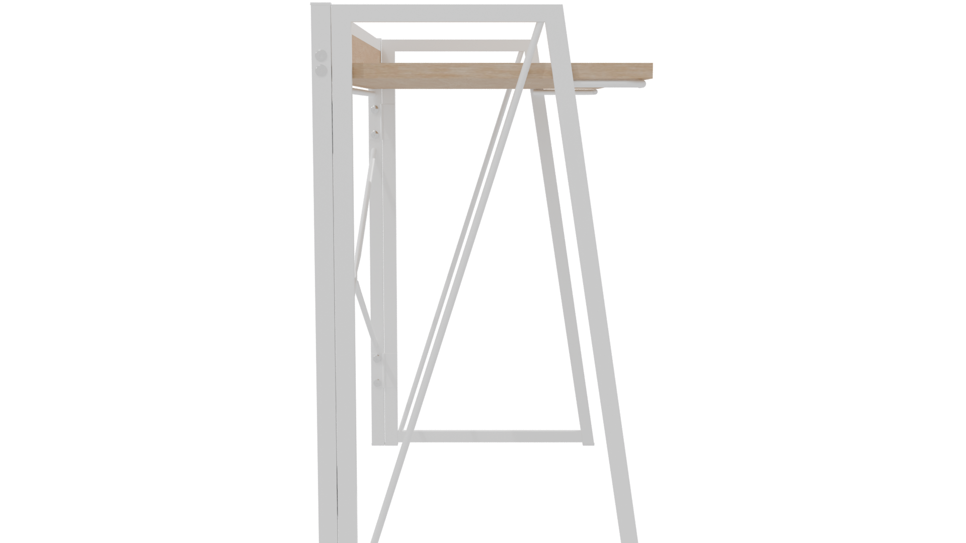 Minimalist Office Desk 3D Model - Professional 3D Model Render 8