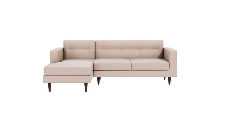 Contemporary L-Shaped Sofa 3D - Professional 3D Model Render 11