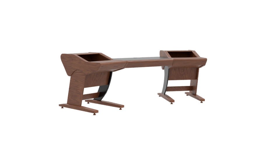 Stylish Office Desk 3D Model - Professional 3D Model Render 10