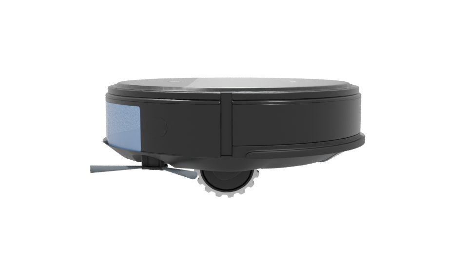Compact Robotic Vacuum Cleaner 3D - Professional 3D Model Render 11