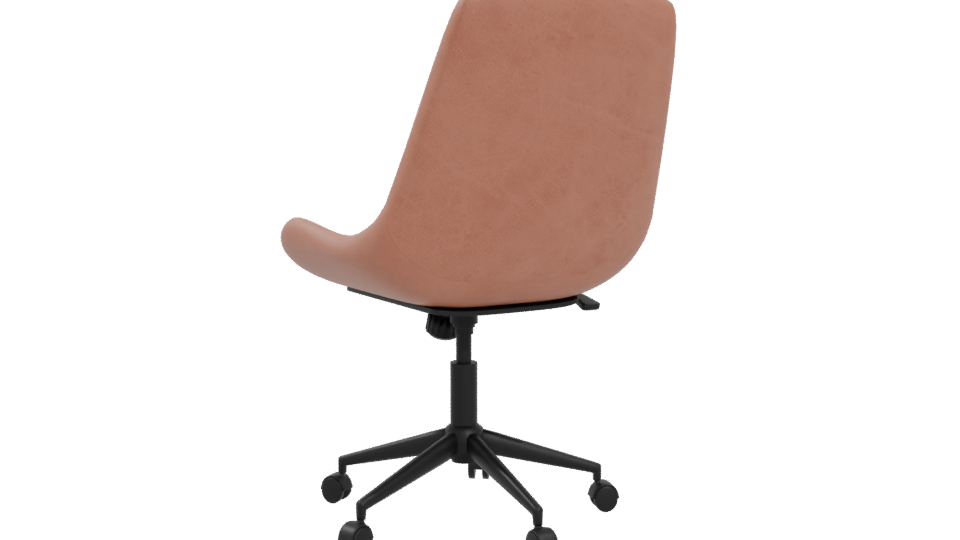 Stylish Modern Office Chair 3D - Professional 3D Model Render 4