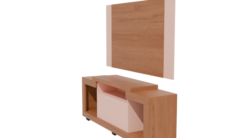 Contemporary TV Stand Model 3D - Professional 3D Model Render 13