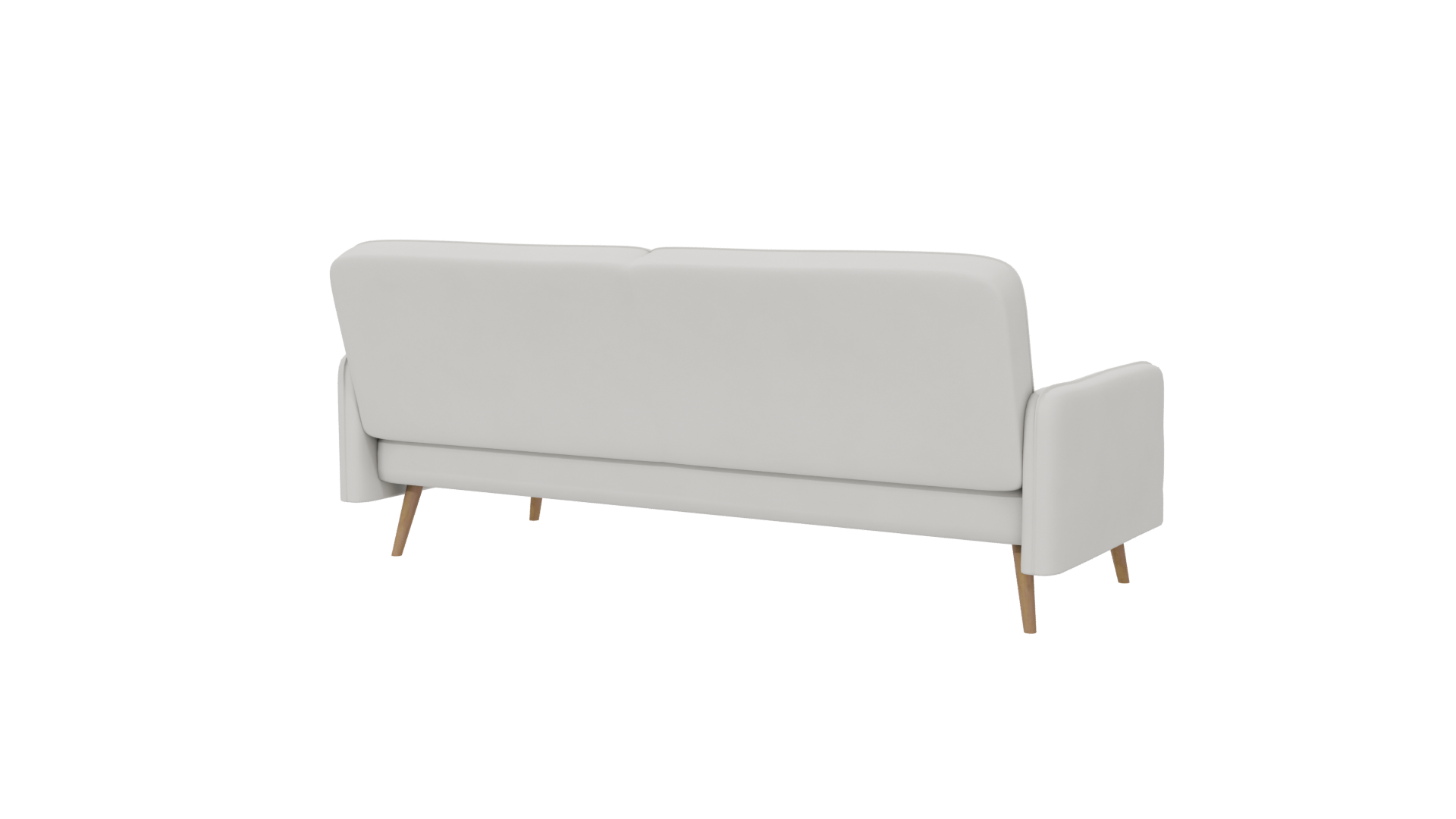 Minimalist White Sofa 3D Model - Professional 3D Model Render 18