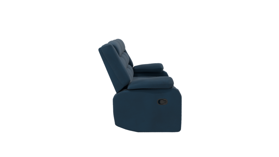 Stylish Reclining Sofa 3D Model - Professional 3D Model Render 8