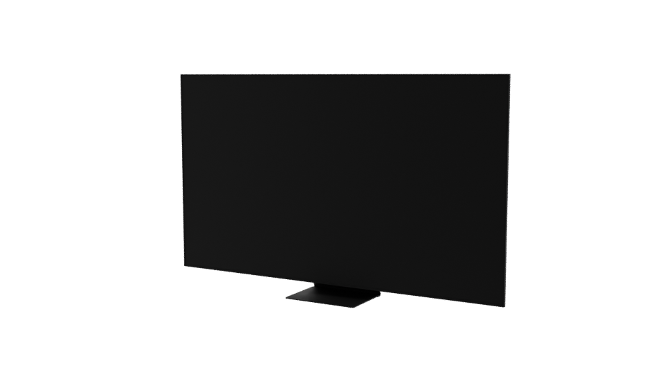 Sleek Modern Television 3D Model - Professional 3D Model Render 12