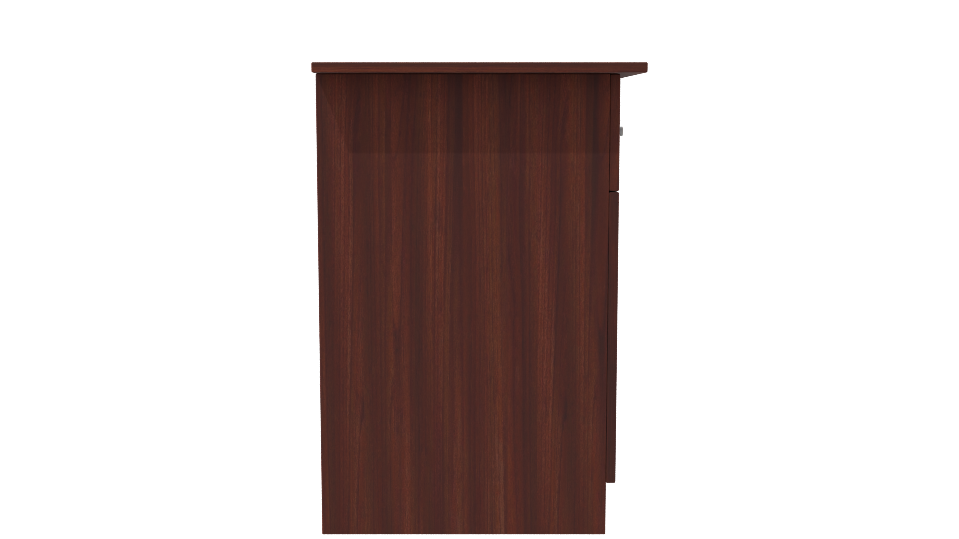 Modern Wooden Office Desk 3D - Professional 3D Model Render 17