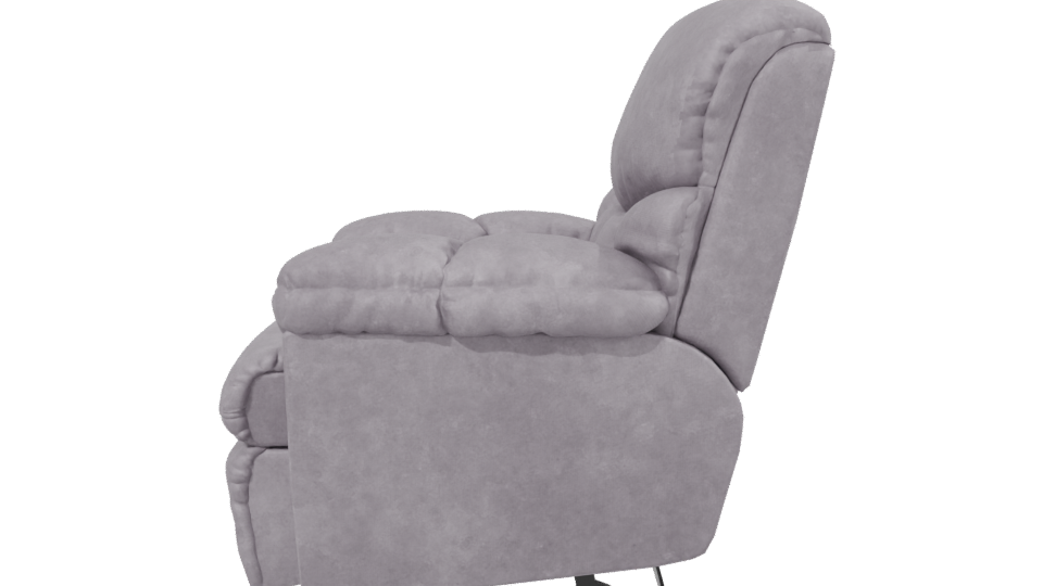 Comfortable Recliner Chair 3D Model - Professional 3D Model Render 2