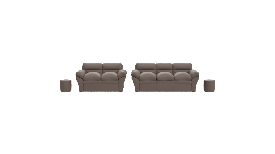Canavaro Living Room Sofa Set 3D - Professional 3D Model Render 11