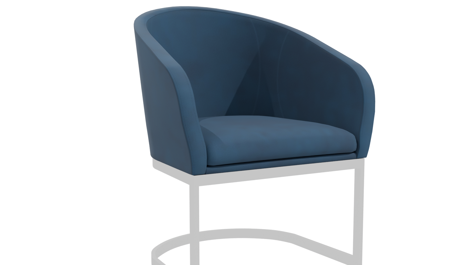 Stylish Modern Accent Chair 3D - Professional 3D Model Render 10