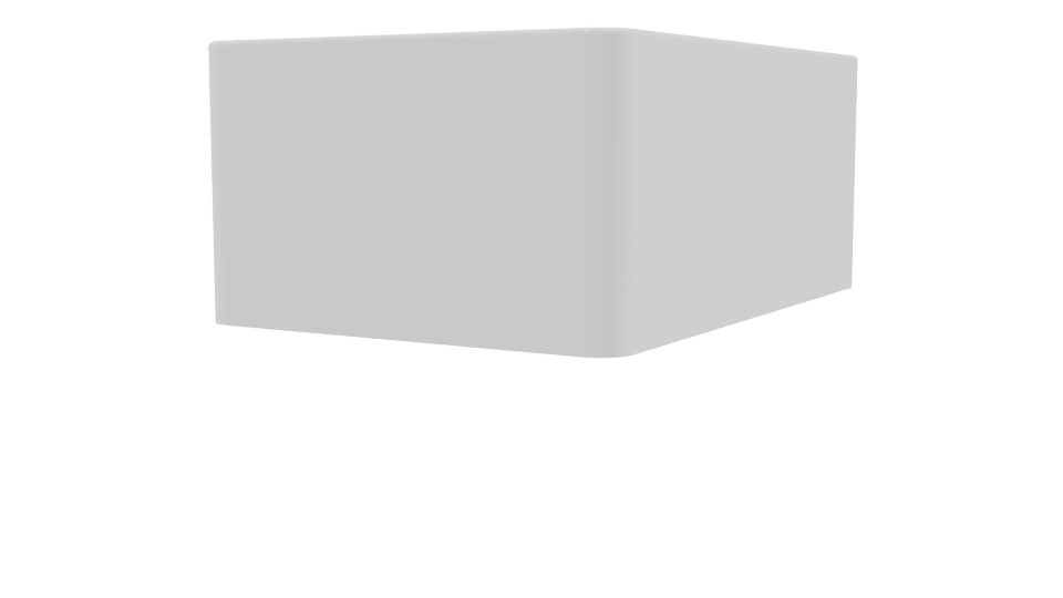 Modern Rectangular Bathtub 3D - Professional 3D Model Render 9