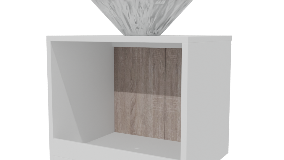 Stylish Modern Bathroom Vanity 3D - Professional 3D Model Render 6