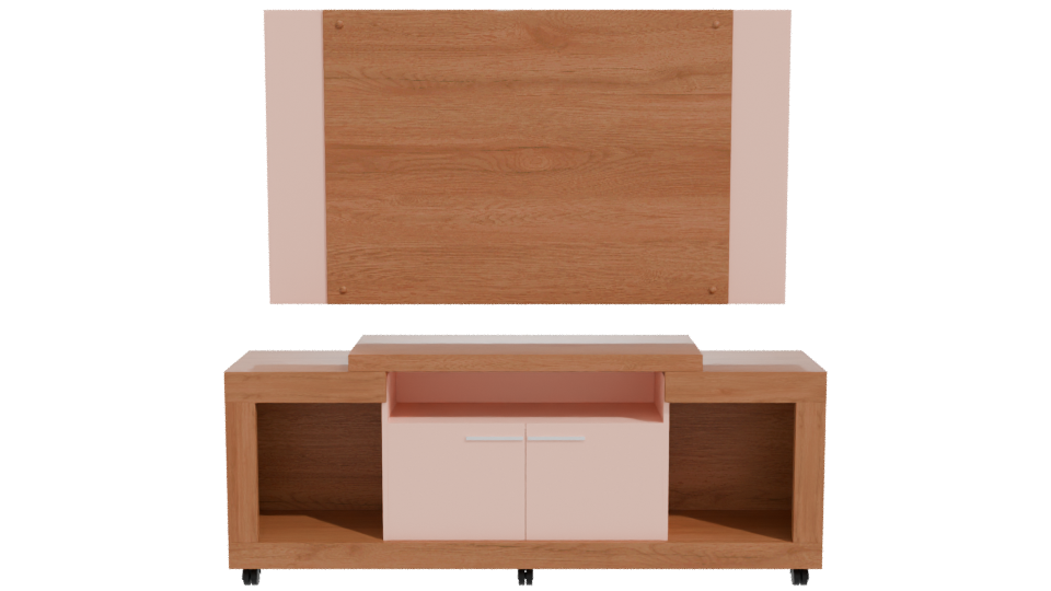 Contemporary TV Stand Model 3D - Professional 3D Model Render 11