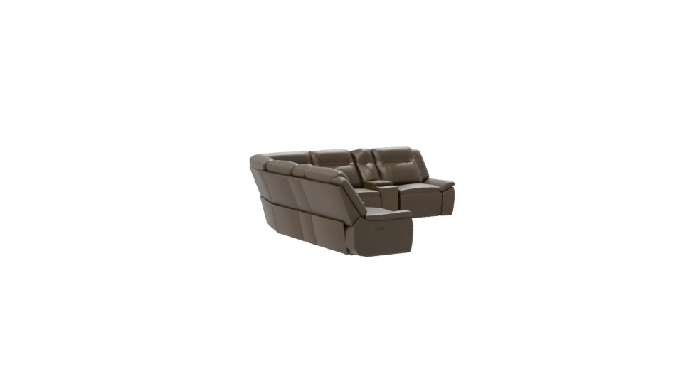 Luxurious Modern Sectional Sofa 3D - Professional 3D Model Render 7