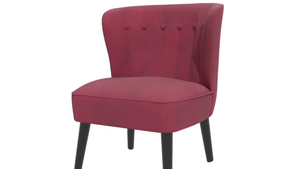Stylish Sitial Aurelio Guinda Chair 3D - Professional 3D Model Render 12