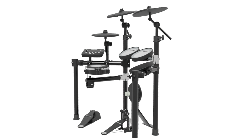Electronic Drum Kit 3D Model - Professional 3D Model Render 13