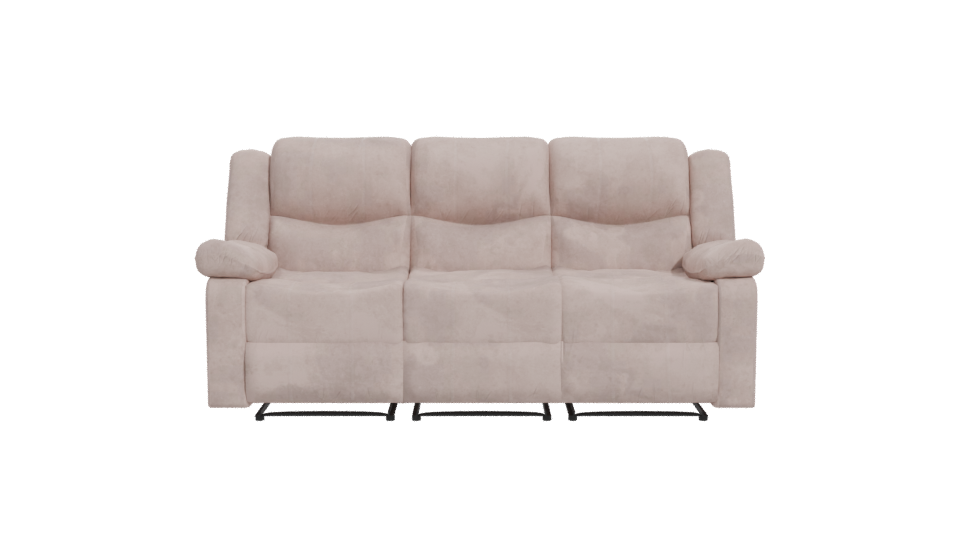 Stylish Reclining Sofa Model - Professional 3D Model Render 11