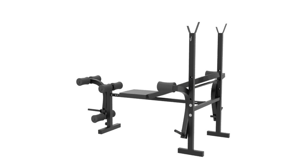 Multifunctional Bench Press 3D Model - Professional 3D Model Render 6