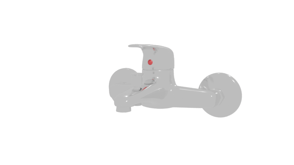 Stylish Bathroom Faucet Model 3D - Professional 3D Model Render 12