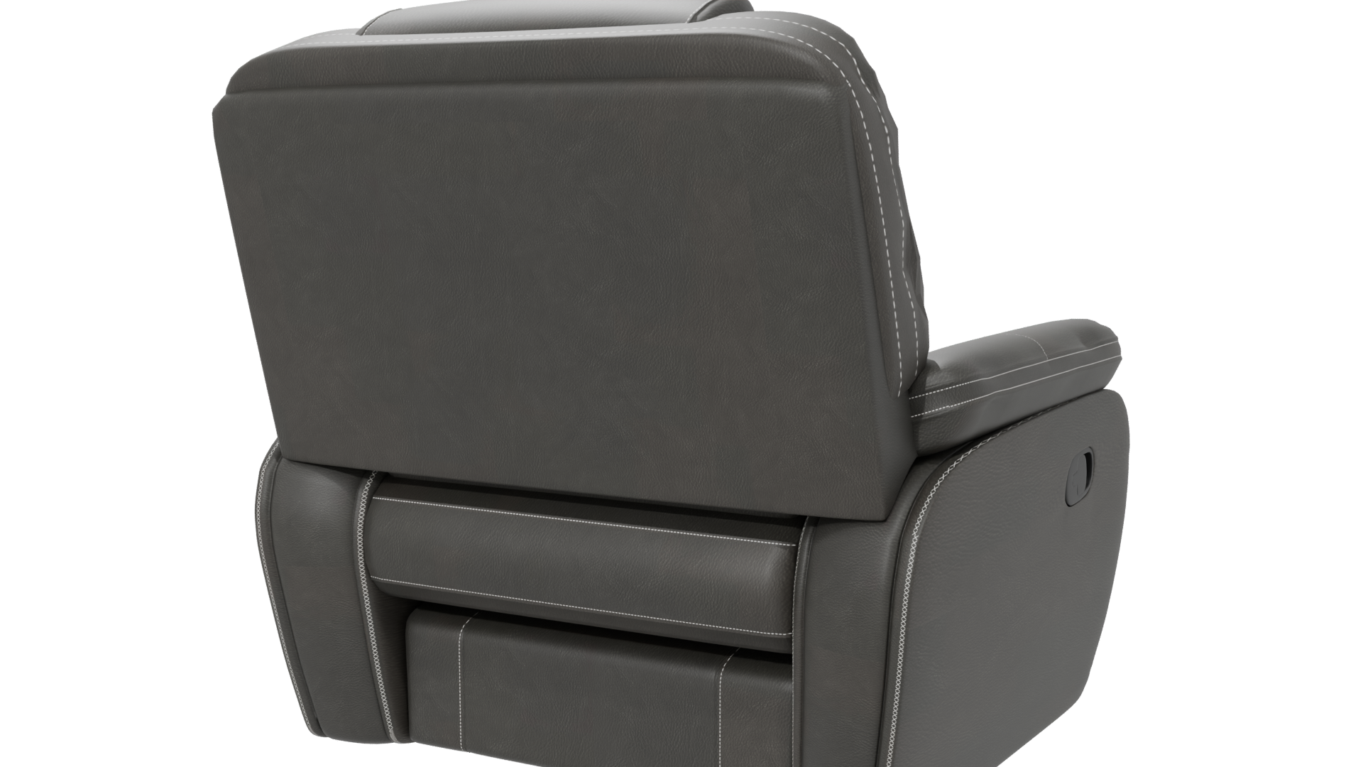 Stylish Reclining Chair 3D Model - Professional 3D Model Render 6